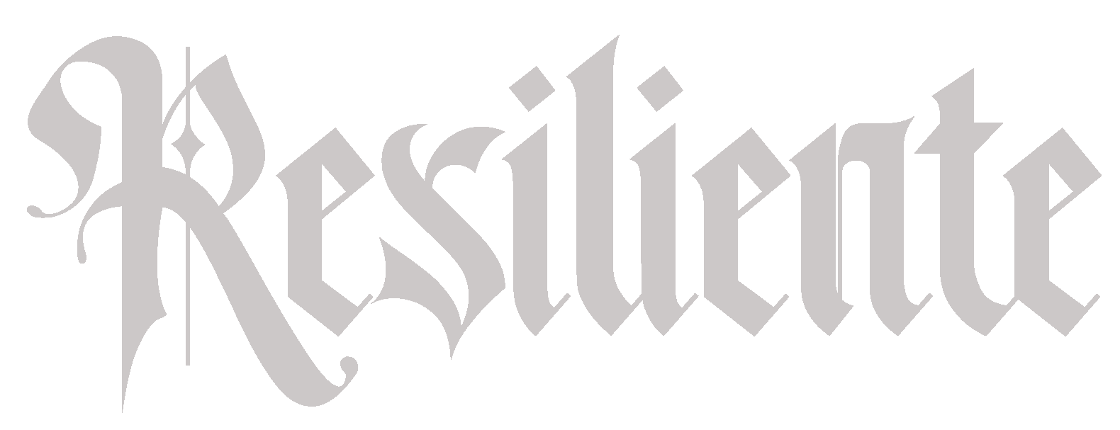 Logo da banda Resiliente